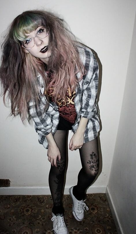 Anorexic GF in Tights