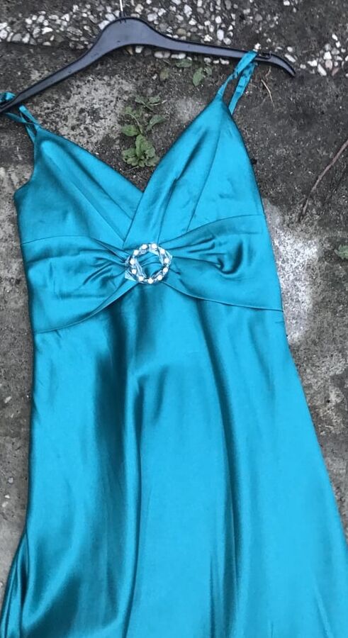 Trashing and fucking satin