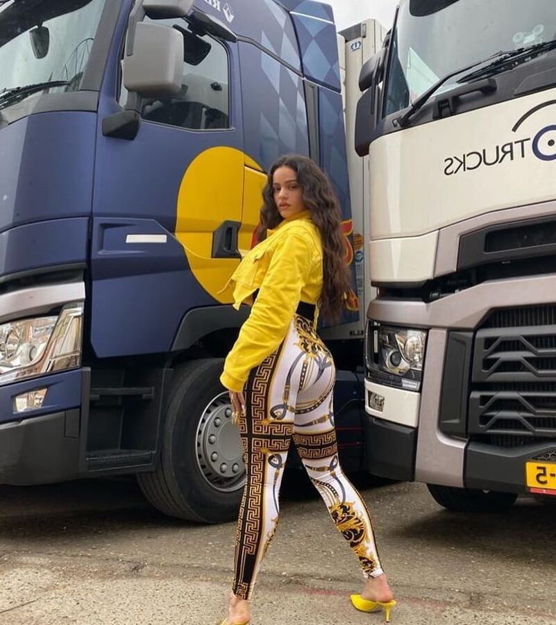 La Rosalia espanola follable - Spanish singer fuckable ass