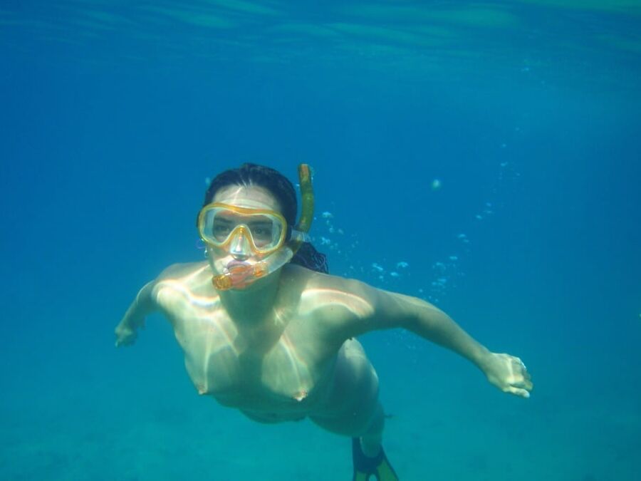 Nudist summer in croatia