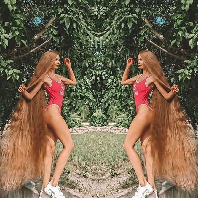 Sexy Long Hair Rapunzels