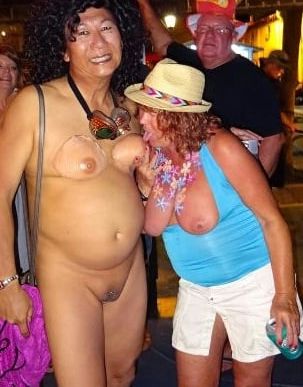 Mature ladies having fun