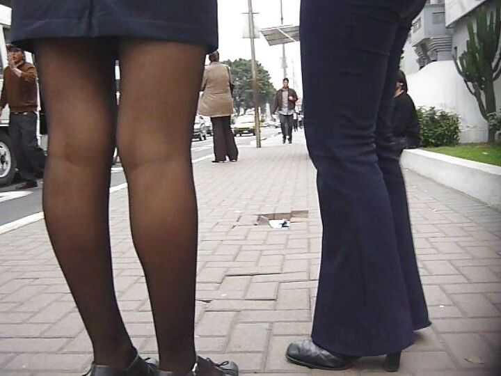 Pantyhose Flight Attendants