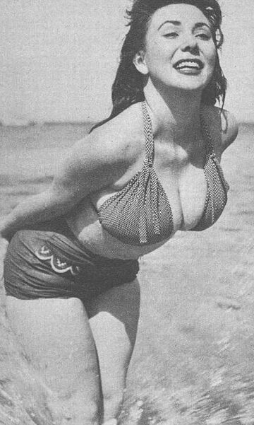 Meg Miles, vintage model, singer, and actress