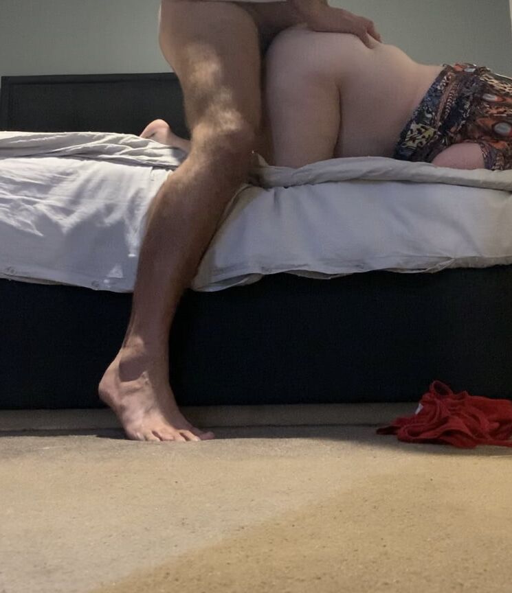 My fat ass BBW wife doggy