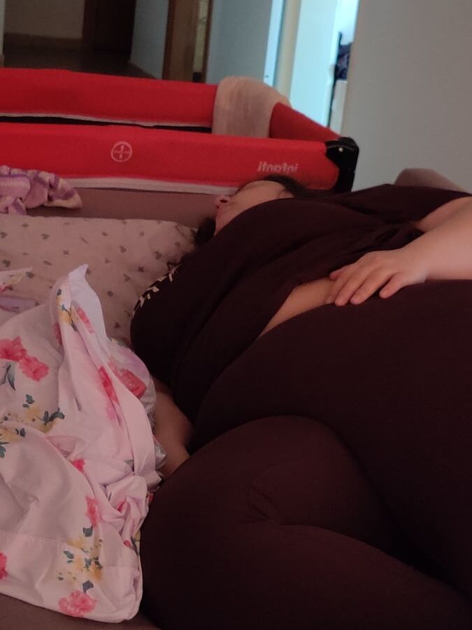 Having fun around bbw friend