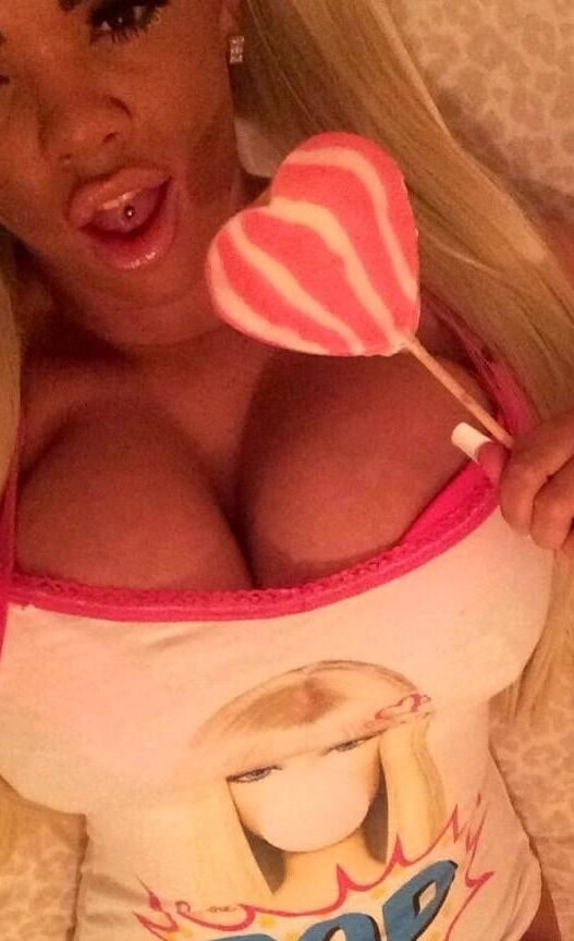 big-tittied slut me