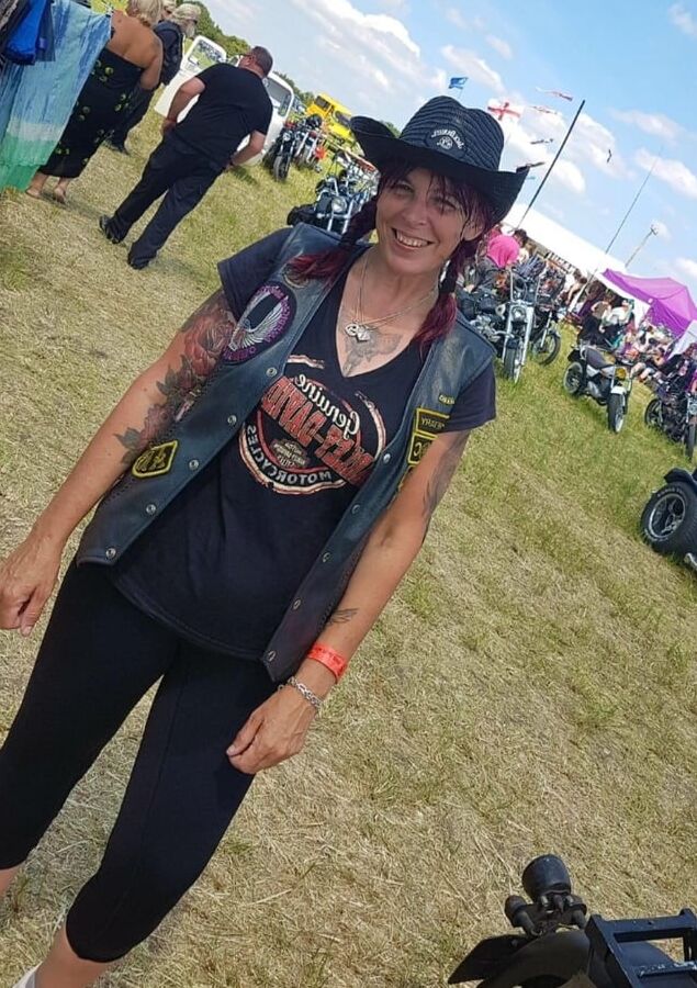 Hot Biker Milf, Biker Chick, Non Nude