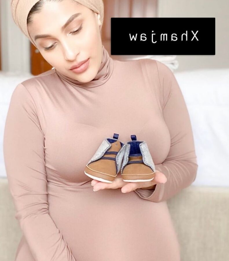 Pregnant Hijabi Slut