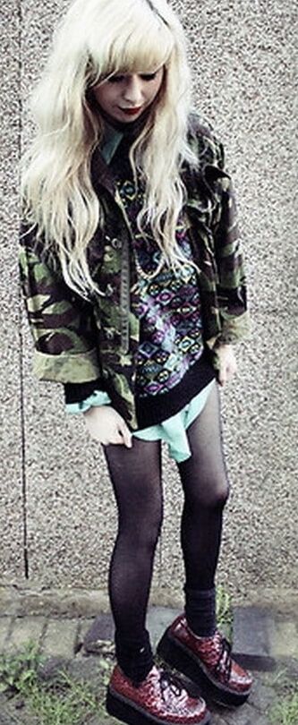 Anorexic GF in Tights