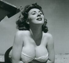 Meg Miles, vintage model, singer, and actress
