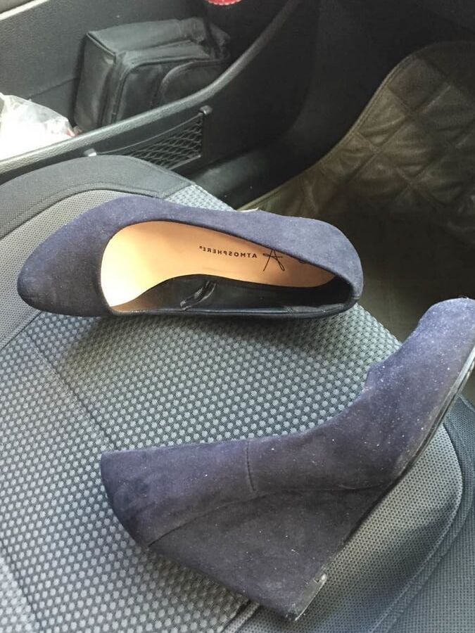 My wife&;s high heels
