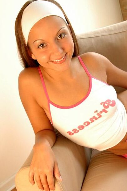 shes hanging her panties up