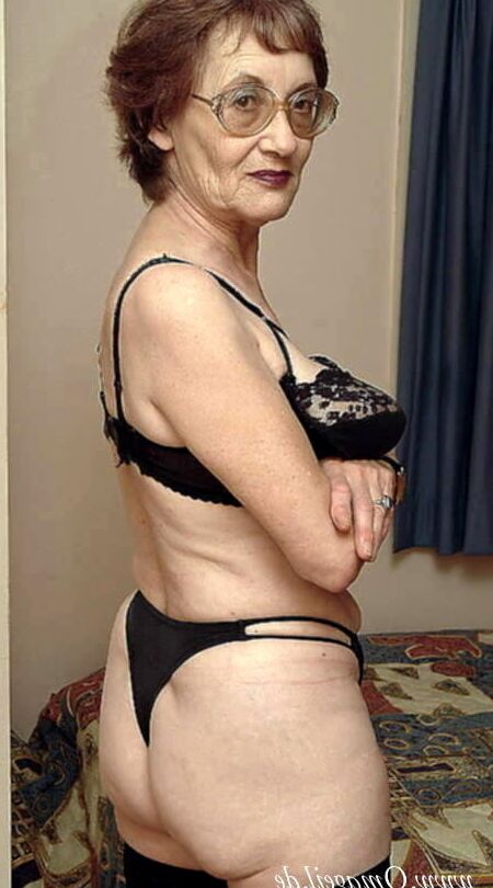 Granny with great figure