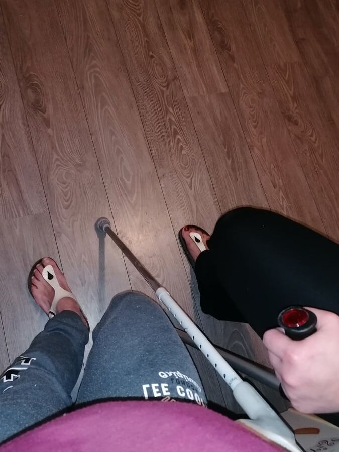 Lak pretending and Birkenstock