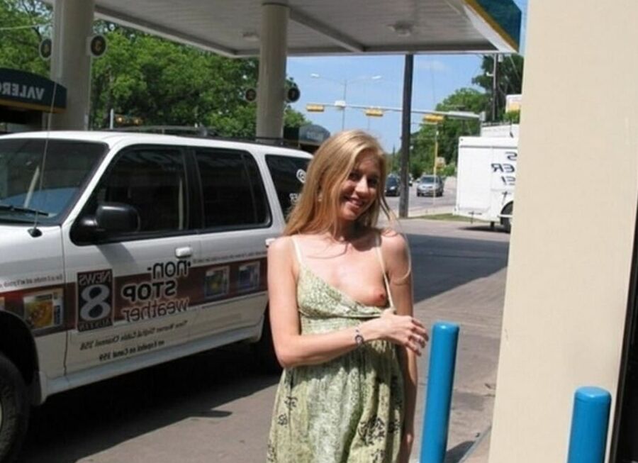 on the petrolstation