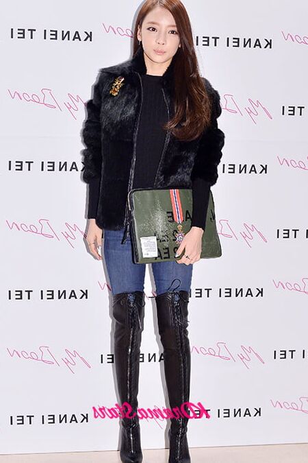 Female Celebrity Boots &amp; Leather - K-Pop