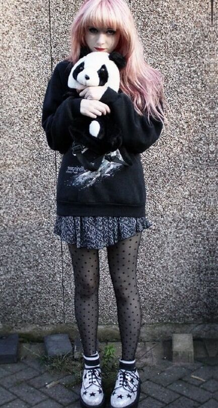 Anorexic GF in Tights