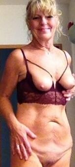 Maroon Halter Bra and Bra from profile