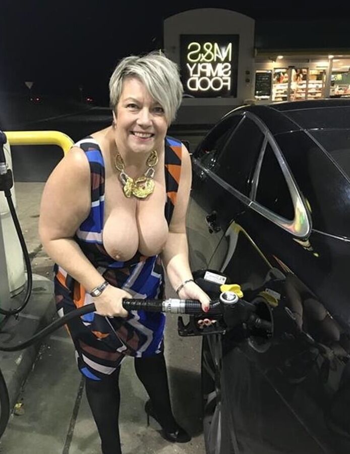 on the petrolstation