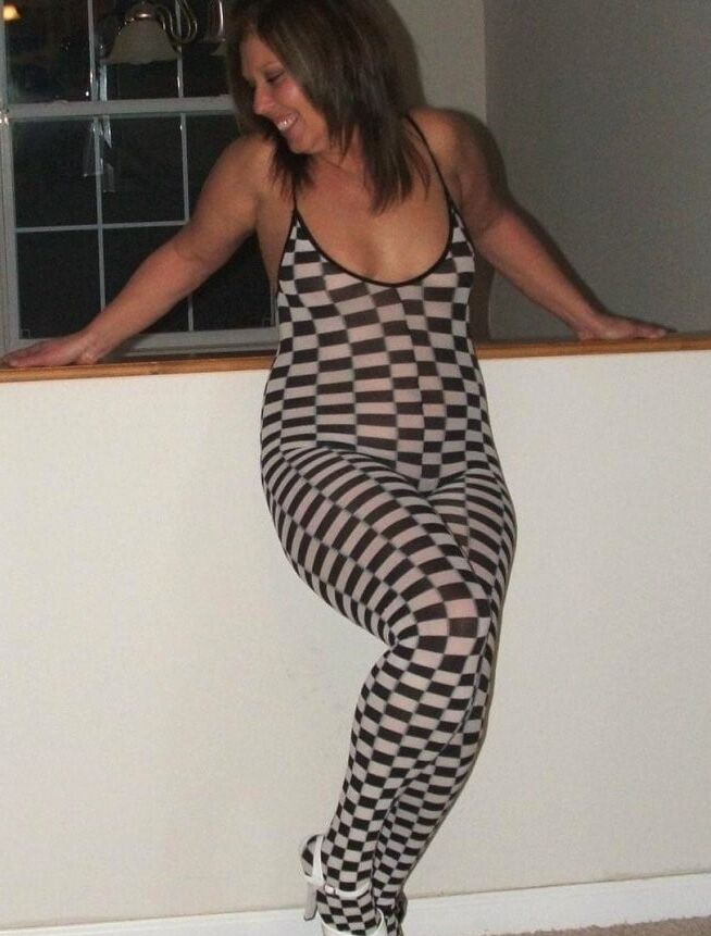 mixed amateur bodystockings