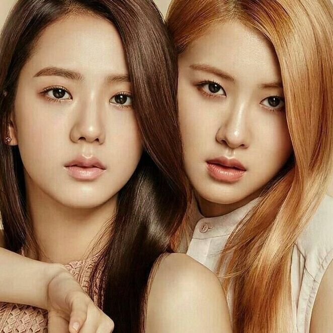 Jisoo and Park chae young