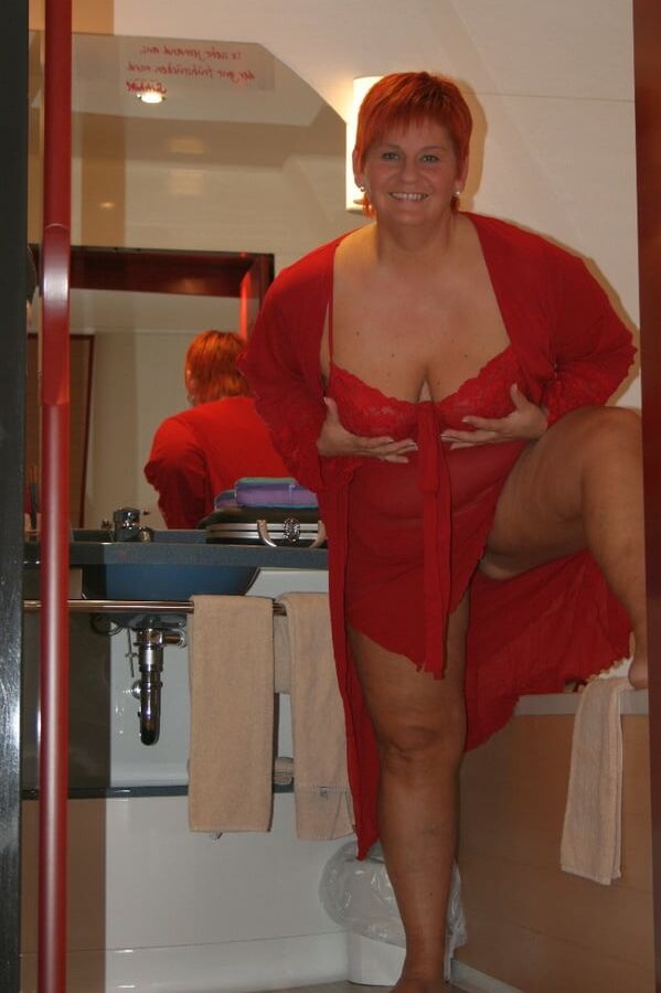 Posing in Red part ..