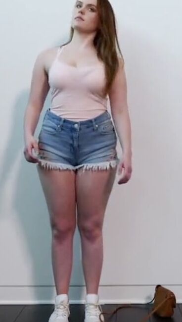 cut off shorts bbw
