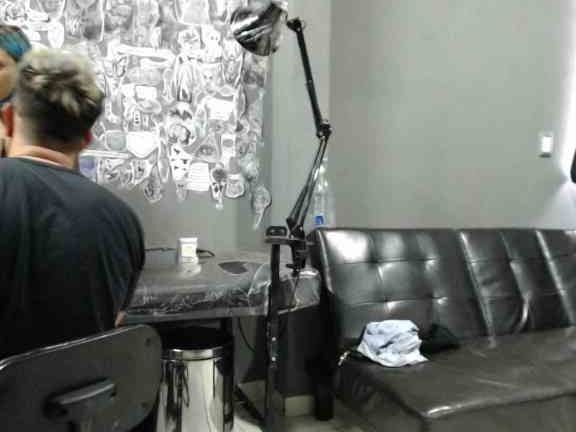 tattoo parlour voyeur