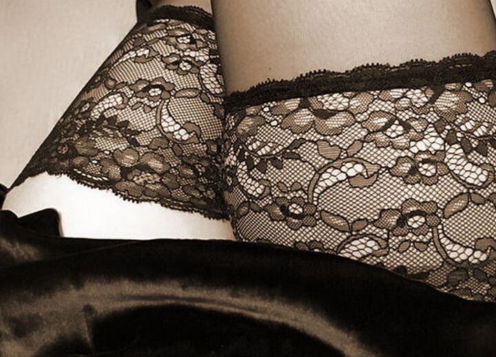 Stockings the most beautiful way to cover legs