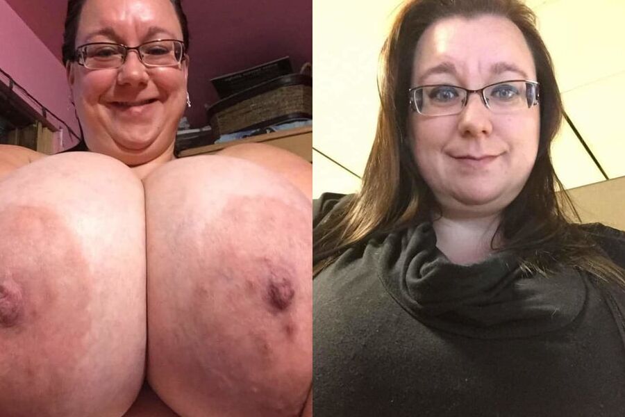 On off huge boobs