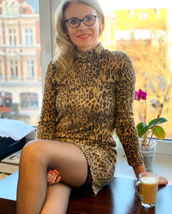My hottest dirty slut teacher Anna at school