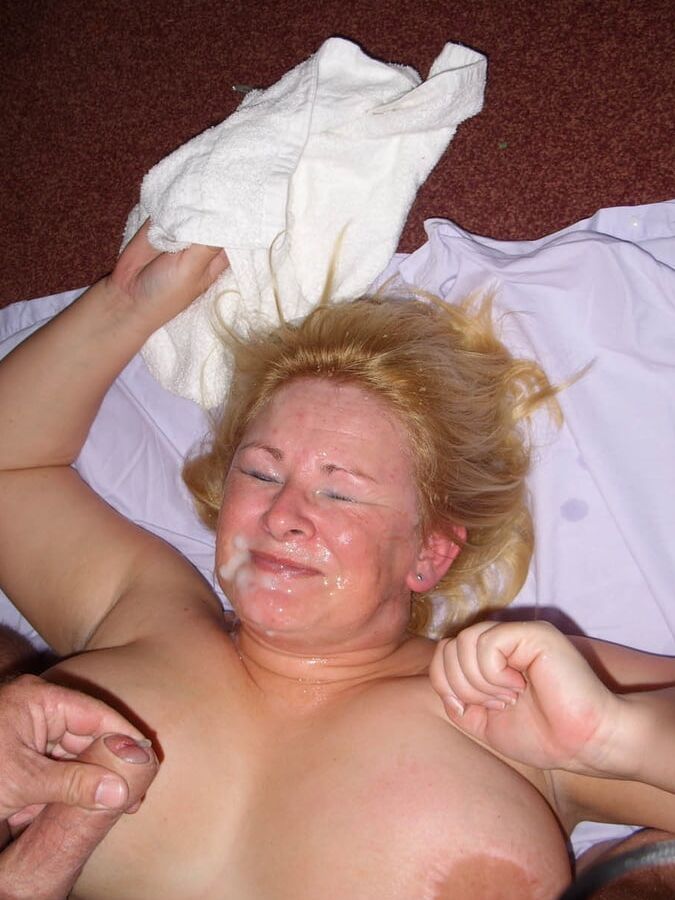 BBW Mature Big Tits Facial