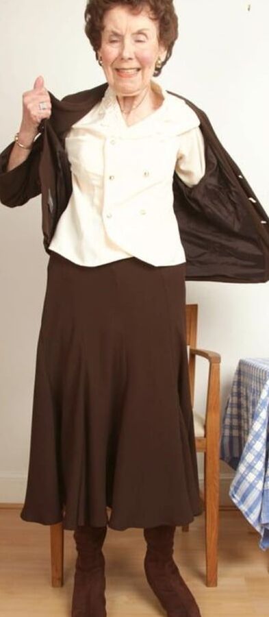Erotic, elegant dream grandma