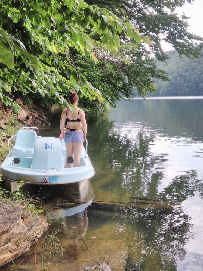 my hot girlfriend on vacation sexy bikini