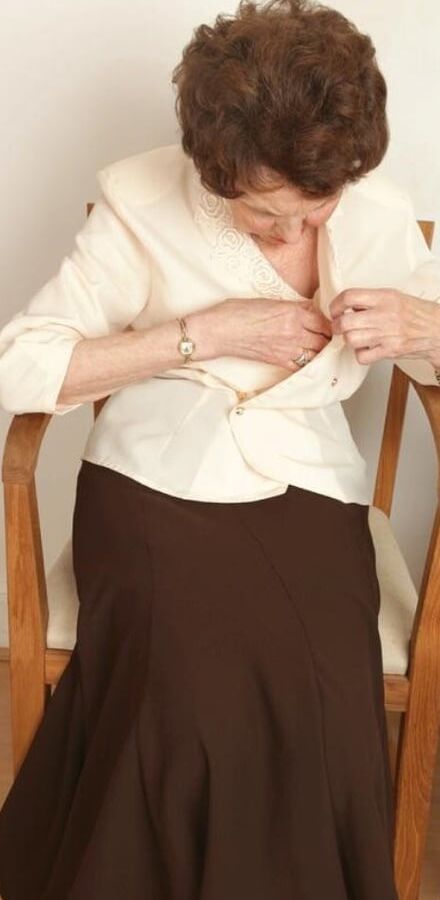 Erotic, elegant dream grandma