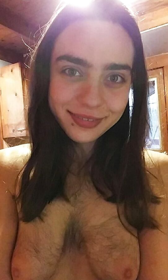 Super hairy girl