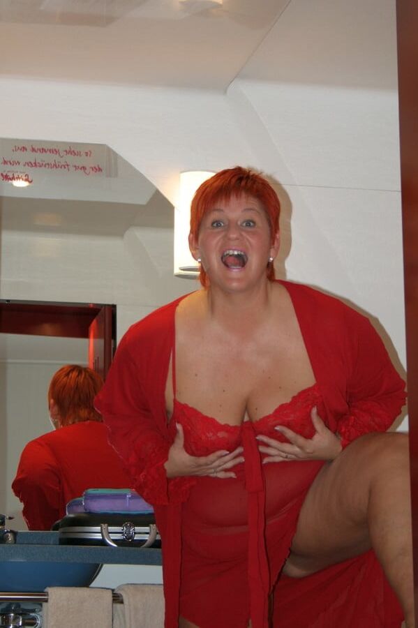 Posing in Red part ..