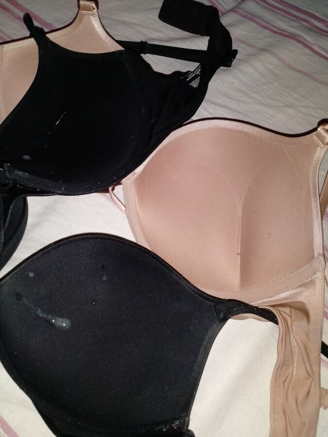 a small collection of bras vs my girlfriend