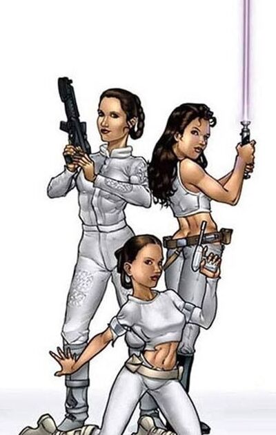 sexy star wars toons