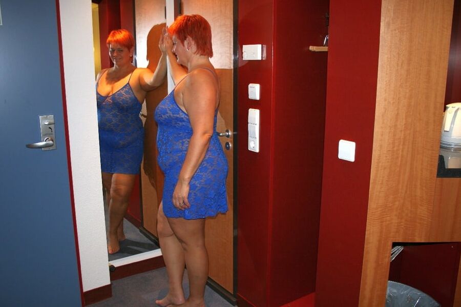 Posing in Blue ...