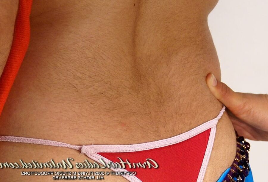 Girls with Back Hair
