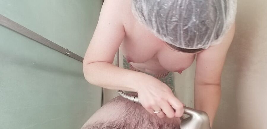 My Sexy Mormon Wife Air B&amp;B Shower