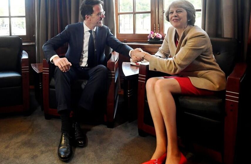 Die britische Politikerin Theresa May