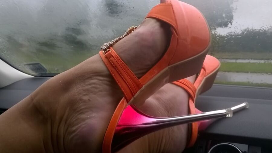 high heels