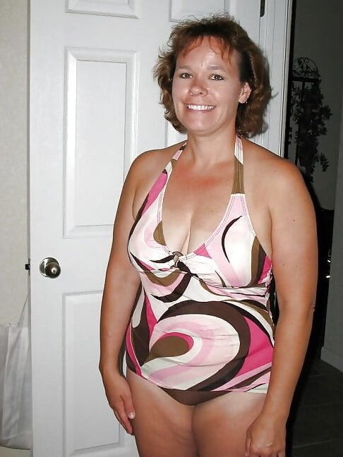 Sexy in one-piece swimsuits