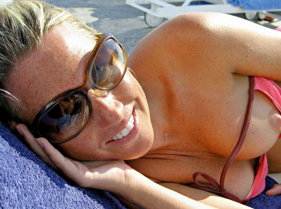 Accidental bikini nudity