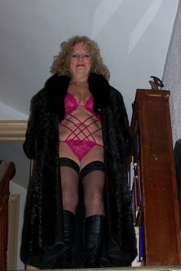 Mink and Fuscia Teddy