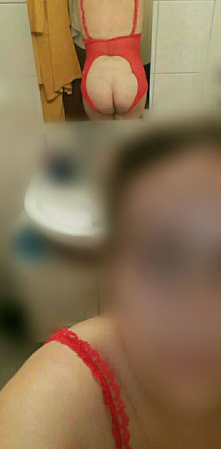 Chubby, german, in lingerie