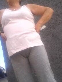 Camel toe, joggers up slit, granny, fat pussy and crack.